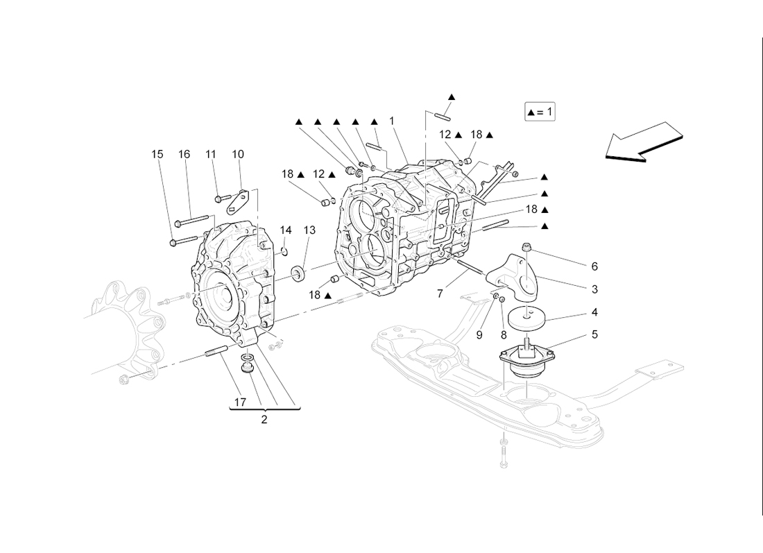 F1 transmission