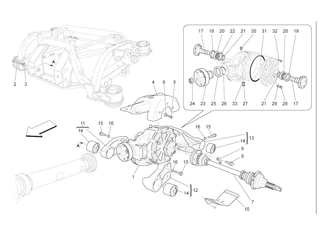 Differential And Rear Axle Shafts