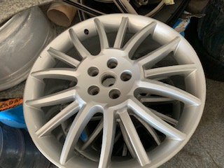 20 Inch "Trident" wheel set reconditioned "Silver"