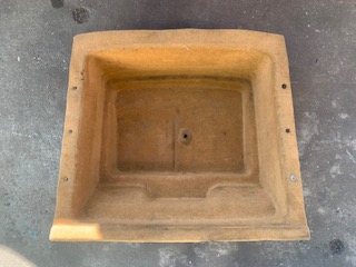 981438413 Spare wheel compartment floor panel "Beigge"