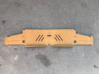 80061413 Upper cover for tank panel "Beigge"